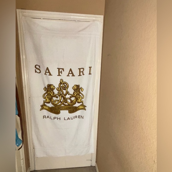 New VTG Safari Ralph Lauren Beach Towel 66 X 35 8325VT​ - Picture 1 of 4